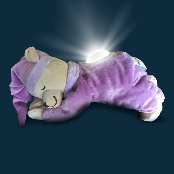 Babiage Doodoo Bär mit Nachtlicht | Wiedereinschaltautomatik