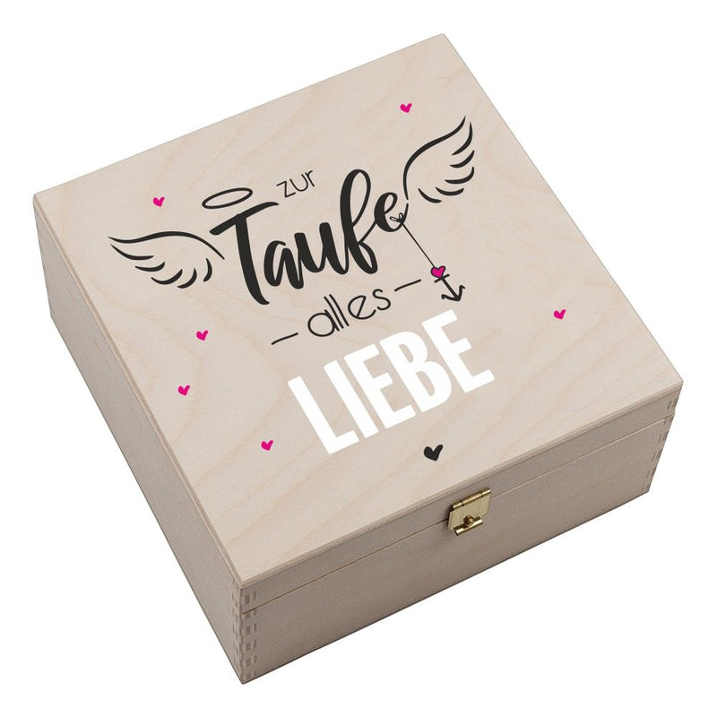 Hufeisen-Box "Zur Taufe alles Liebe" original vom Pferd getragen